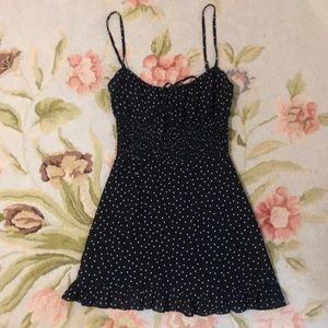 Reformation polka dot dress